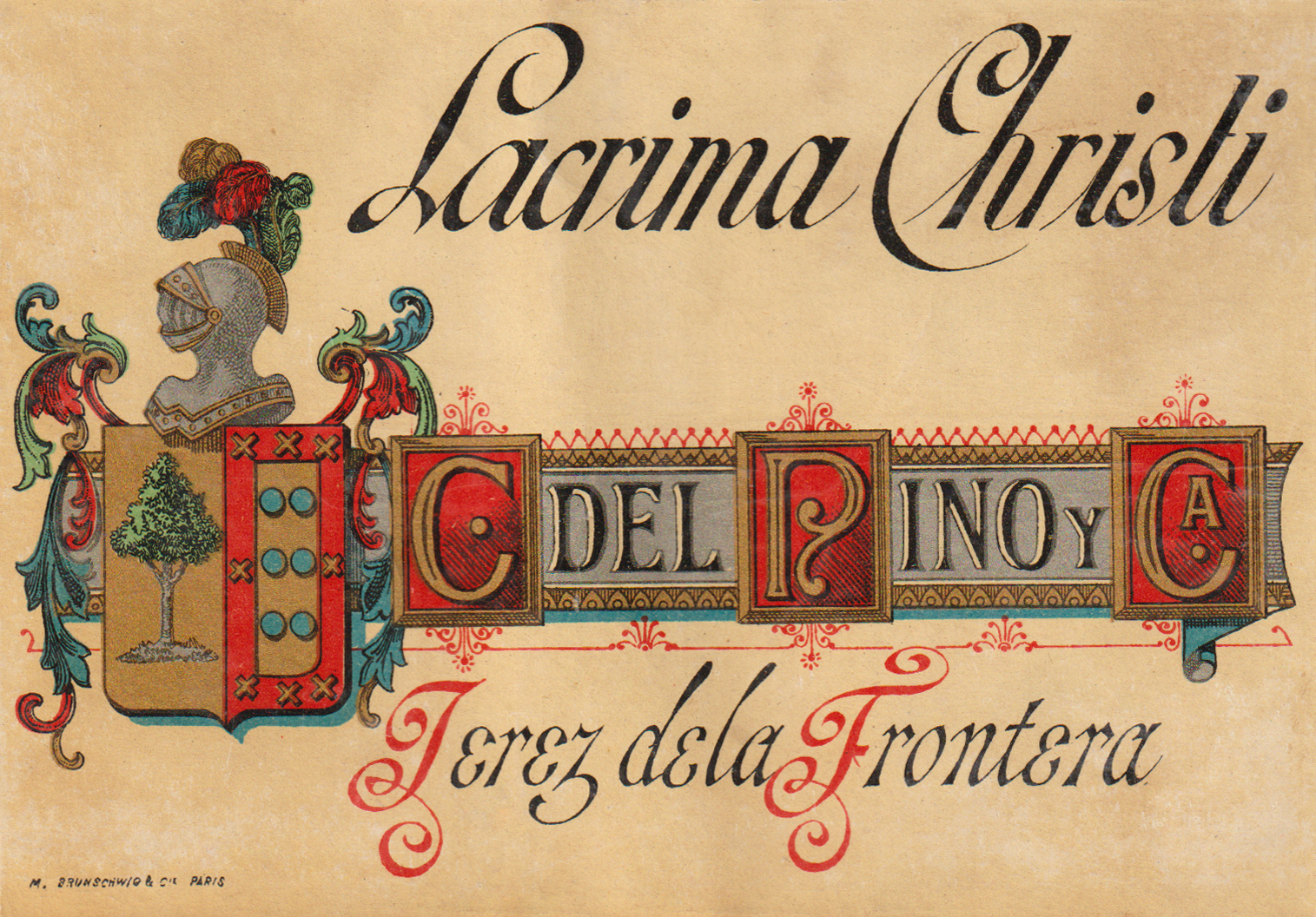 Lacrima Christi - Cayetano del Pino y Cía